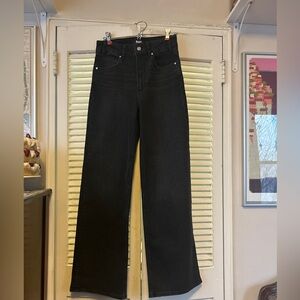 NWT PAIGE Sasha High Rise Wide Leg Jeans